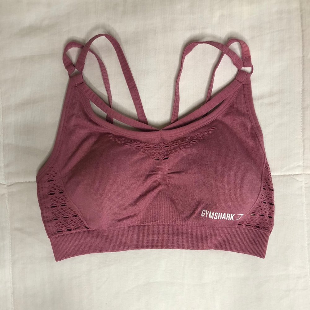 Gymshark Energy Seamless Sports Bra Dusky Pink S